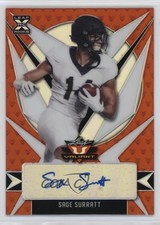 2021 Leaf Valiant Orange /50 Sage Surratt #BA-SS1 Auto id9