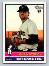 2025 Topps Heritage High Number - Chad Patrick #570 (RC)
