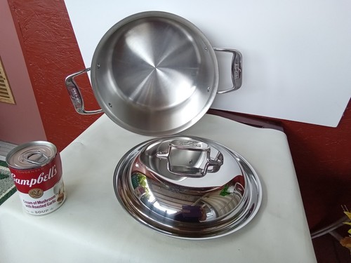 ALL CLAD 8 QT STOCK POT DBL HANDLE LID METAL CRAFTERS BONDED ENGINEERED &... - Picture 6 of 14