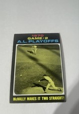 1971 Topps - 1970 A.L. Playoffs Dave McNally #196