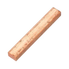 Copper Bar, 2/5"x0.59"x3.9" Pure Copper Strip for Craft Science Class, 1 Pcs
