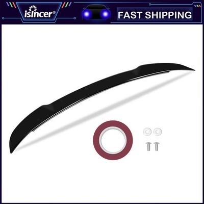 ABS Rear Trunk Spoiler Wing For Dodge Charger 2015-2023 SRT Hellcat Gloss Black