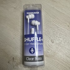 Magnavox Snug Fit  In Ear Headphones w/ Handsfree Mic  Music Ctrl