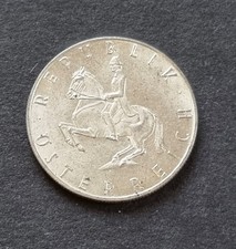 Austria 1961 5 Schilling Silver Coin, 5.2g