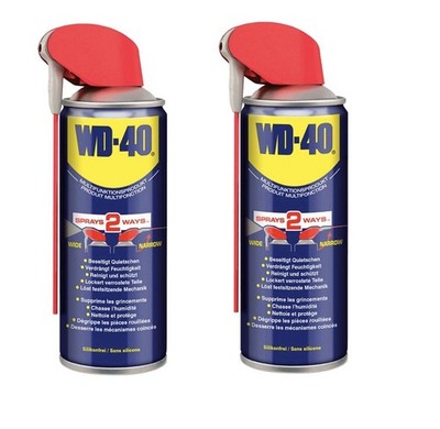 WD-40 Multifunktionspray Smart Straw Rostlöser Spray WD40 Smart Straw 2 x 400ml