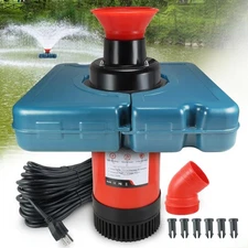 PowerfuI Floating Pond Fountain Aerator 100 FT Power Cord Complete kit 750W 110V