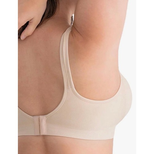 Neu in Verpackung Truekind 10022 Daily Comfort BH ohne Bügel Nude Beige M - Bild 2 von 4
