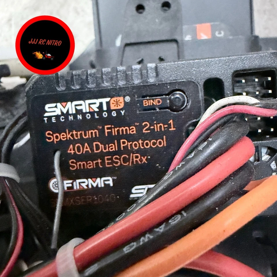 Traxxas 4 Tec Original Model 1/10 Rc Car With Tamiya Ferrari FXX Body Vintage - Image 4 of 4