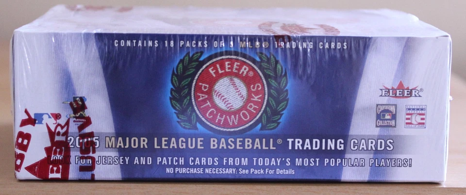 2005 FLEER PATCHWORKDS FACTORY SEALED HOBBY BOX!!! - Image 2 of 4