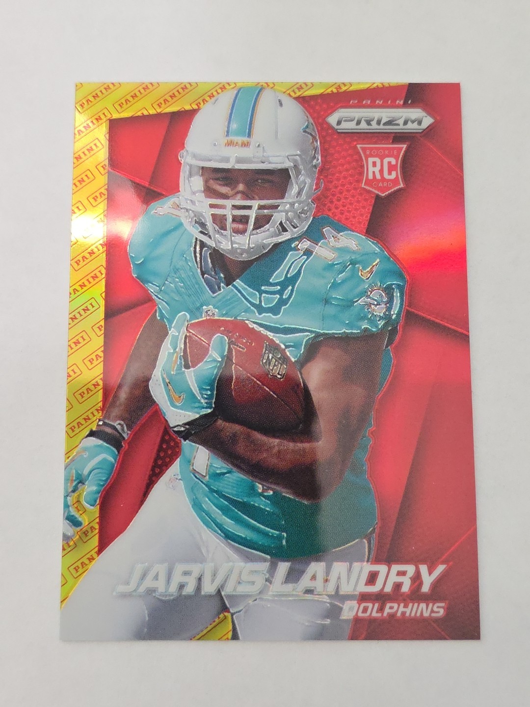 Jarvis Landry Panini Prizm #295 Red