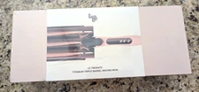 L'Ange Le Tridente Titanium Triple Barrel Waving Iron Blush Pink NIB