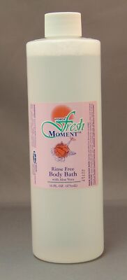 Fresh Moment Rinse-Free Body Wash Liquid 16 oz. Bottle Scented 1 Bottle