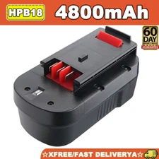 4.8AH HPB18 18V HPB18-OPE 244760-00 18VOLT Lithium BATTERY FOR BLACK AND DECKER