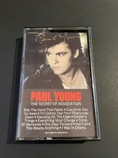 The Secret of Association by Paul Young Cassette, 1985 Columbia USA 