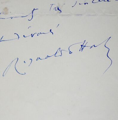 Reynaldo Hahn gezwungen Abendessen abzusagen, um ins Theater zu gehen