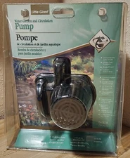 LITTLE GIANT WATER GARDEN & CIRCULATION POND PUMP 170 GPH 567031 USA MADE NEW