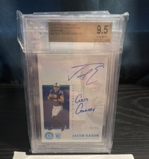 2020 Encased Jacob Eason Rookie Autograph 