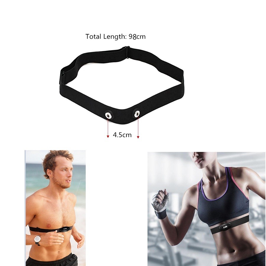 Wahoo Hr Monitor Chest Strap Chest Belt Strap For Polar Wahoo - Main Image