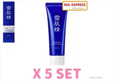 KOSE SEKKISEI WHITE WASHING FOAM WHITE CREAM WASH JAPAN 130g X 5 SET