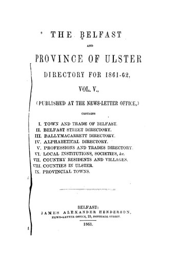 Irish historical Directory Collection Volume 6 1857 -70, Ireland, Dublin &c DVD - 第 4/8 張圖片