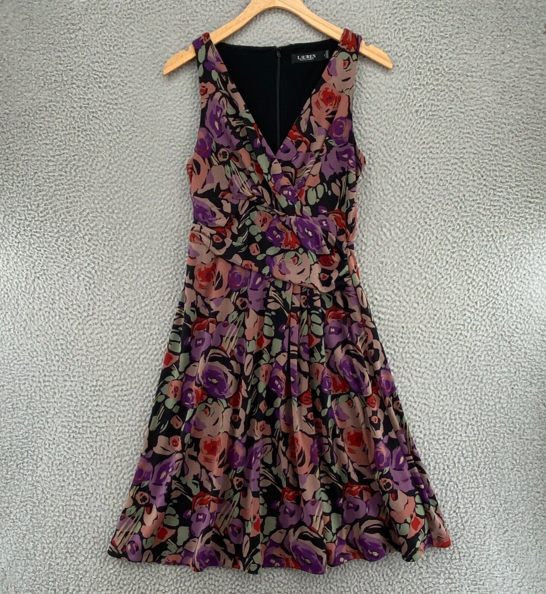 Shift Dress All In Favor Lily Surplice Dress Lauren Ralph Lauren