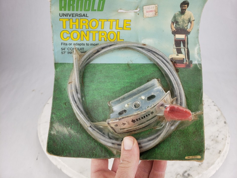 Vintage Arnold Universal Throttle Control Cable Lever Controls