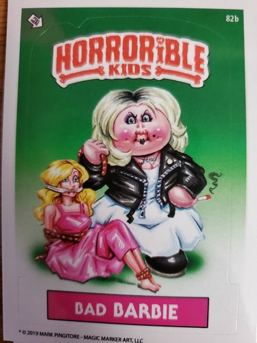 Magic Marker Mark Pingitore Horrorible Kids Series 4 Pick Your Parody Card GPK - Picture 6 of 102