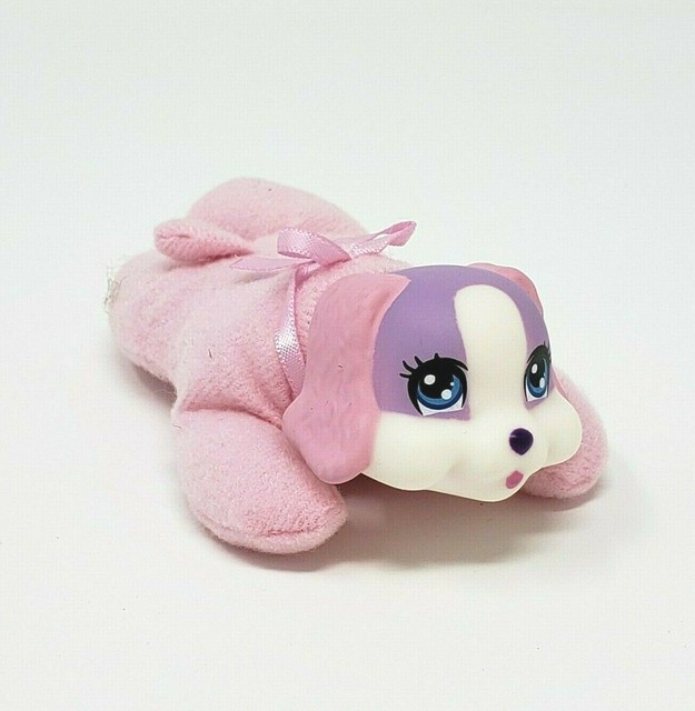 4" PUPPY SURPRISE BABY PURPLE & PINK REPLACEMENT DOG STUFFED ANIMAL
