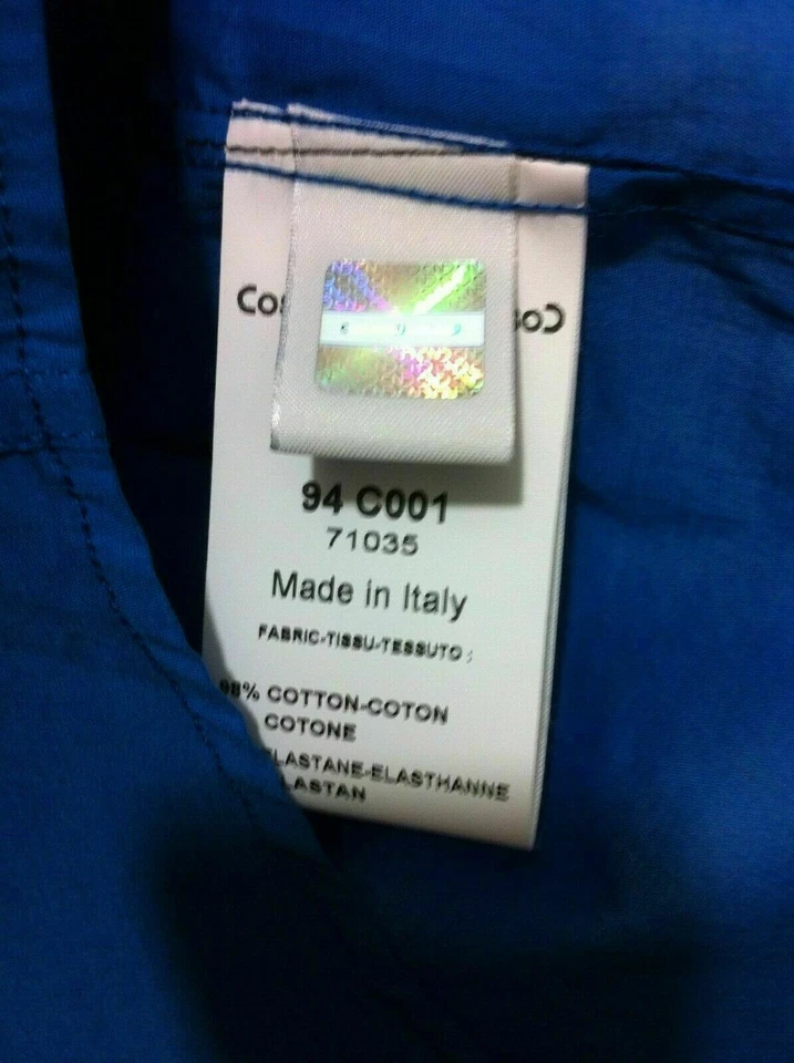 Disfraz Nacional C'N'C' Lujo Verdadera Fantástica Camisa 16/41US~42slim, L NUEVO CON ETIQUETAS $495 Foto 3 de 4