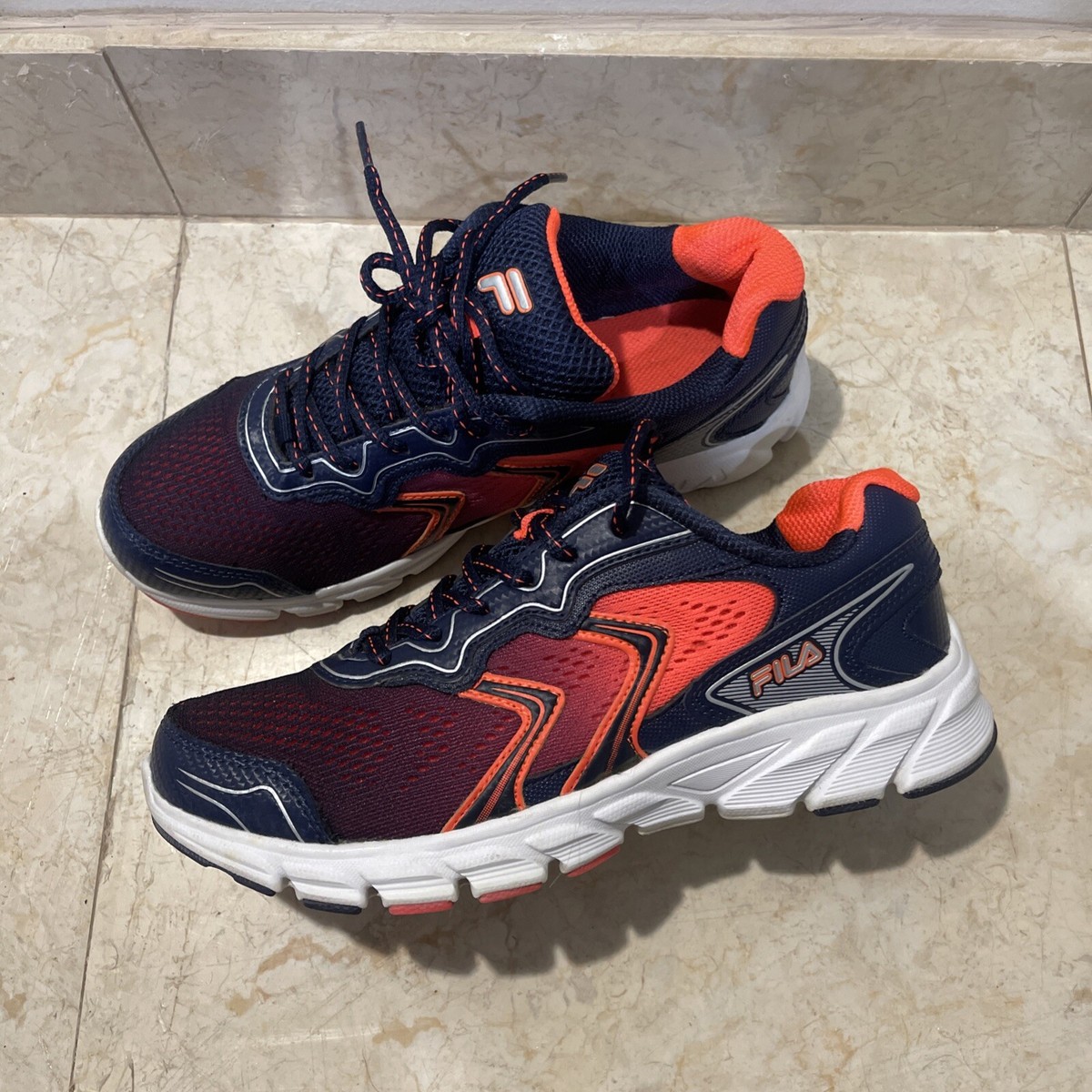 Fila Womens Stellaray 5SR20879-423 Blue Running Shoes Sneakers