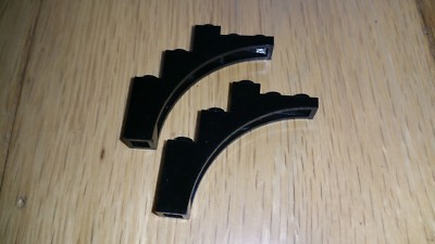 2 x Lego Schwarzer Bogen 1 x 5 x 4 Durchgehender Bogen Stil Teil 2339 Neu Unversiegelt Neu
