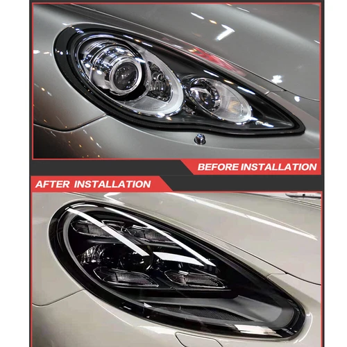 For Porsche Panamera 2011-2017 upgraded Matrix LED Front DRL Headlight Plug&play - Picture 5 of 13
