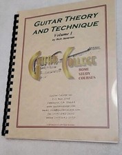 Guitar Theory & Technique Vol 1,  Rich Severs...