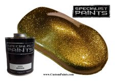 Shimmer - Gold - Urethane Based Automotive Metal Flake Custom Shimmer - Gold - Urethane Based Automotive Metal Flake Custom