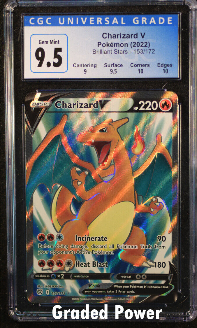 Charizard V - SWSH09: Brilliant Stars - Pokemon