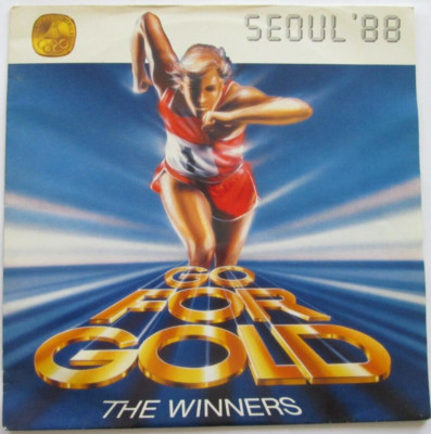 The Winners / Go For Gold / Olympic Symphony 7'' Vinyl Single 1988 mit Aufkleber