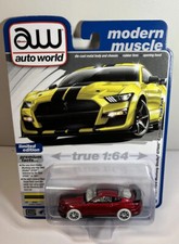Auto World Ultra Red Chase 2021 Ford Mustang Shelby GT500 AW64402 Brand New