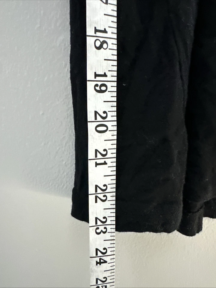 Y2K Vintage Forever 21 Black Burnout Twist Front Babydoll Tank Top Sz M - Image 4 of 4