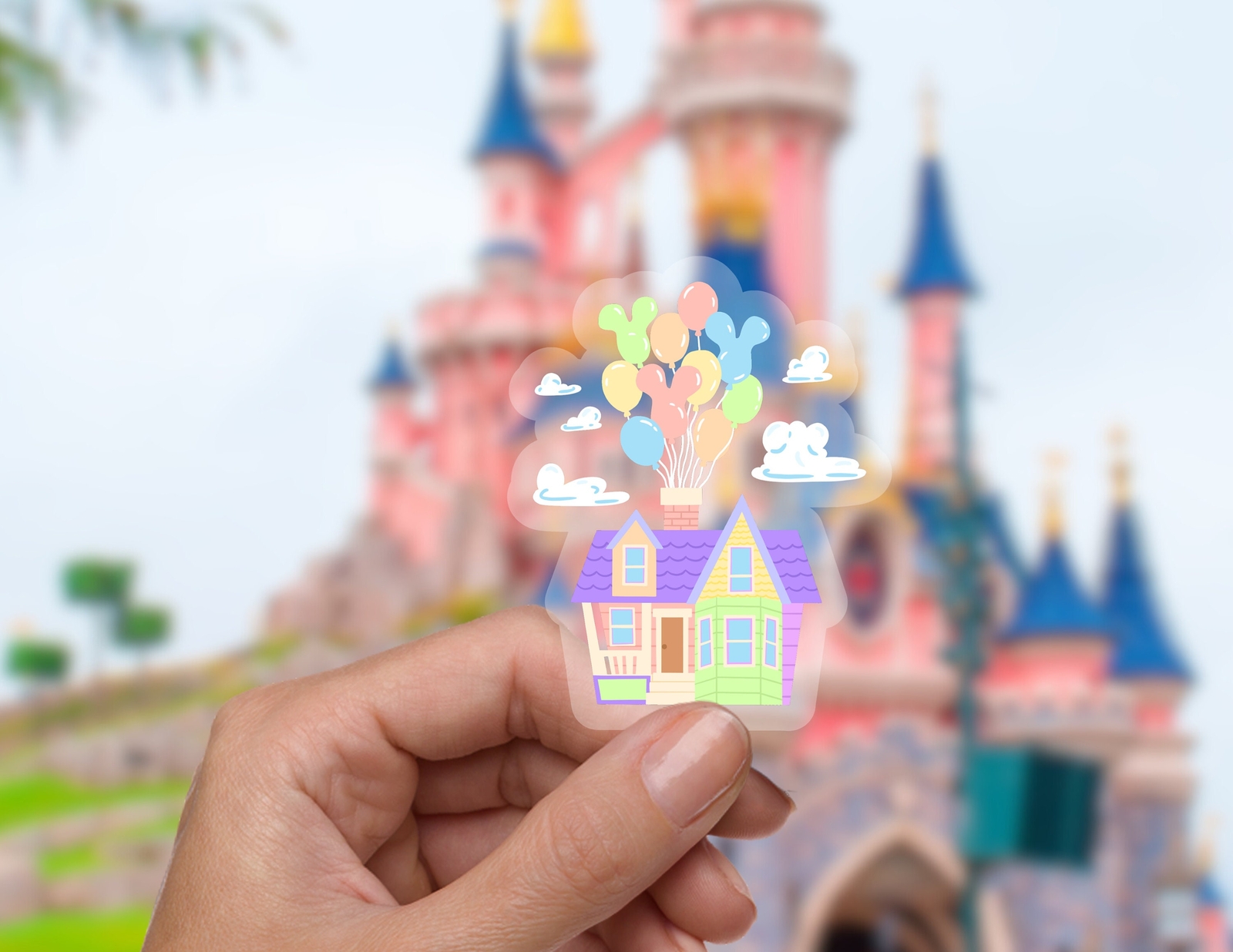 Up House Disney Sticker Disney Stickers Balloons Mickey Ball