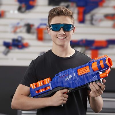 Trilogy DS-15 Nerf N-Strike Elite Toy Blaster with 15 Official