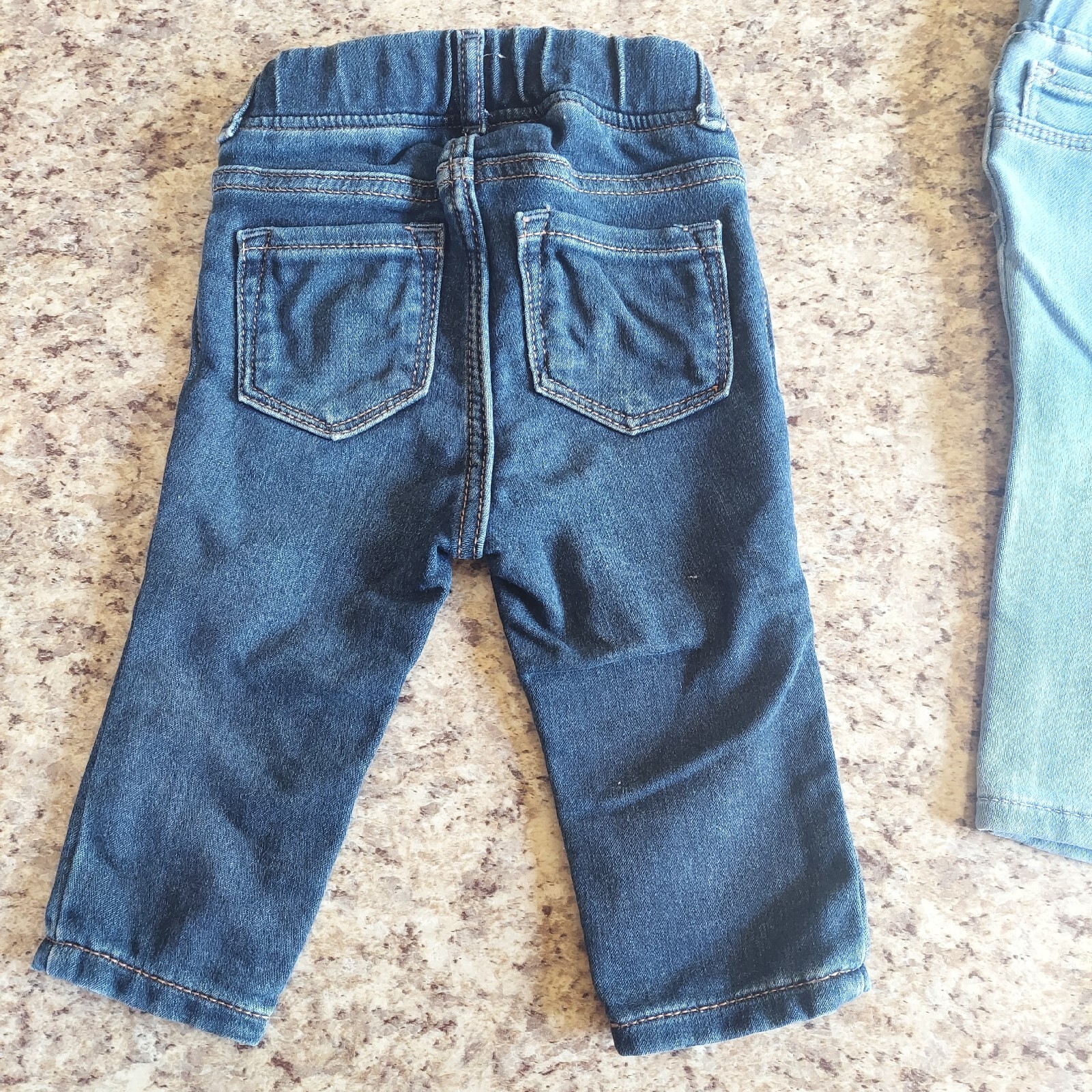 Baby Gap baby girl my first jegging jeans 36 months 2pairs light and