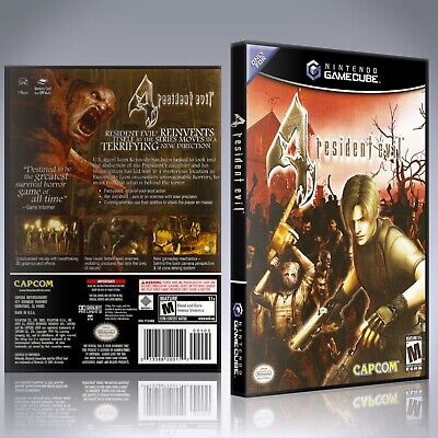 Resident Evil 4 Coaster: Gamecube Game Style Front and Back -  Denmark