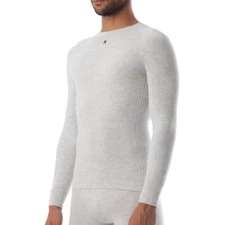 SilverSkin X-WARM SK003LNX Mens Thermal Underwear Long Sleeve Fiber Jersey