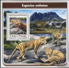 Sao Tome e Principe bloc-feuillet 1263 neuf avec gomme originale 2017 éteinte ma