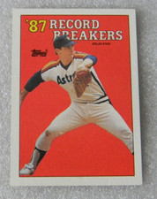 1988 TOPPS BASEBALL CARD #6 NOLAN RYAN RB HOUSTON ASTROS EX - JNA038