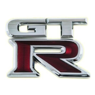 Nissan OEM 84894-JF60B GT-R R35 2009-2023 GTR Trunk Lid Emblem