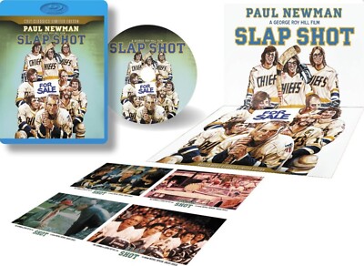 Slap Shot (1977) Paul Newman Limited Edition Blu-Ray NEW (USA Compatible)
