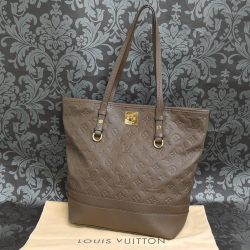 LOUIS VUITTON Monogram Empreinte Citadine PM Brown Shoulder Tote bag #3  Rise-on | eBay