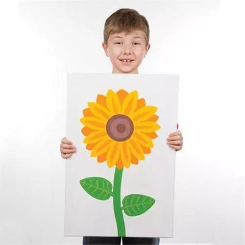 White Stretched Artist Canvas Blank Plain Painting Art Board Small Large Medium - Picture 6 of 20