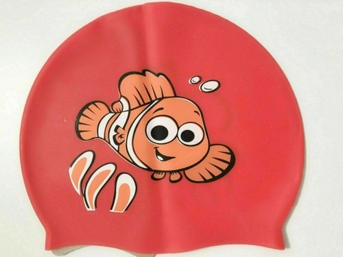 1 Children Kid Boy Girl Silicone Waterproof Bathing Swimming swim Cap Hat beanie - Picture 13 of 14